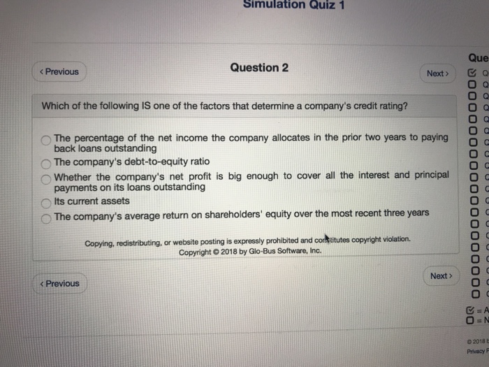 Glo bus quiz 1 answers 2019