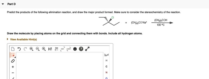 Formed elimination ethanol